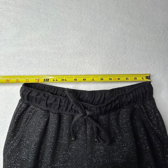 INC International Concepts Women's Black Sequined Glitter Jogger Pants Running - Picture 9 of 12